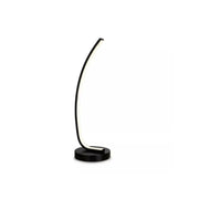 Lampa podłogowa LED Nemesis, 10 W, zimne/ciepłe/neutralne światło, metal i akryl, kolor czarny