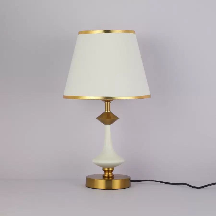 Lampa Nevaeh 1x E27 Białe Złoto