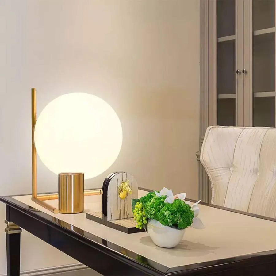 Lampa Ozana 1x E27, Złota