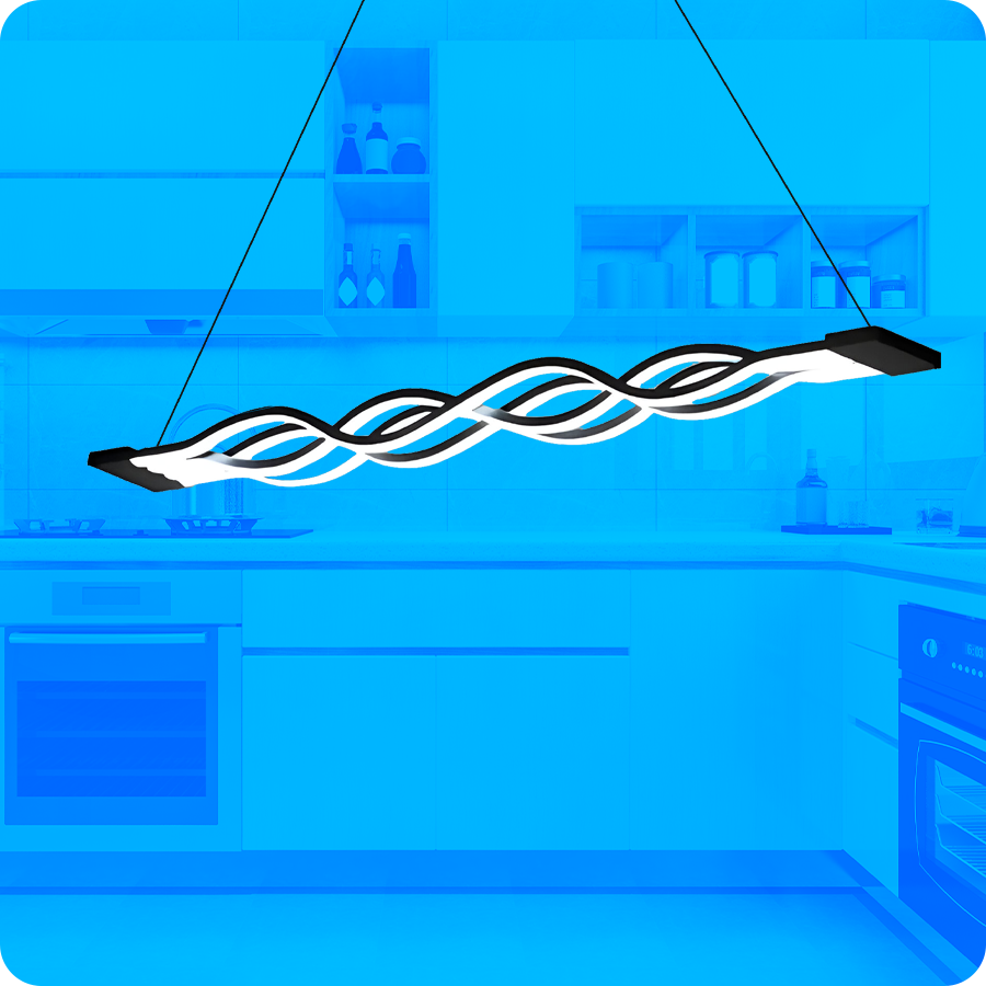 Żyrandole kuchenne LED