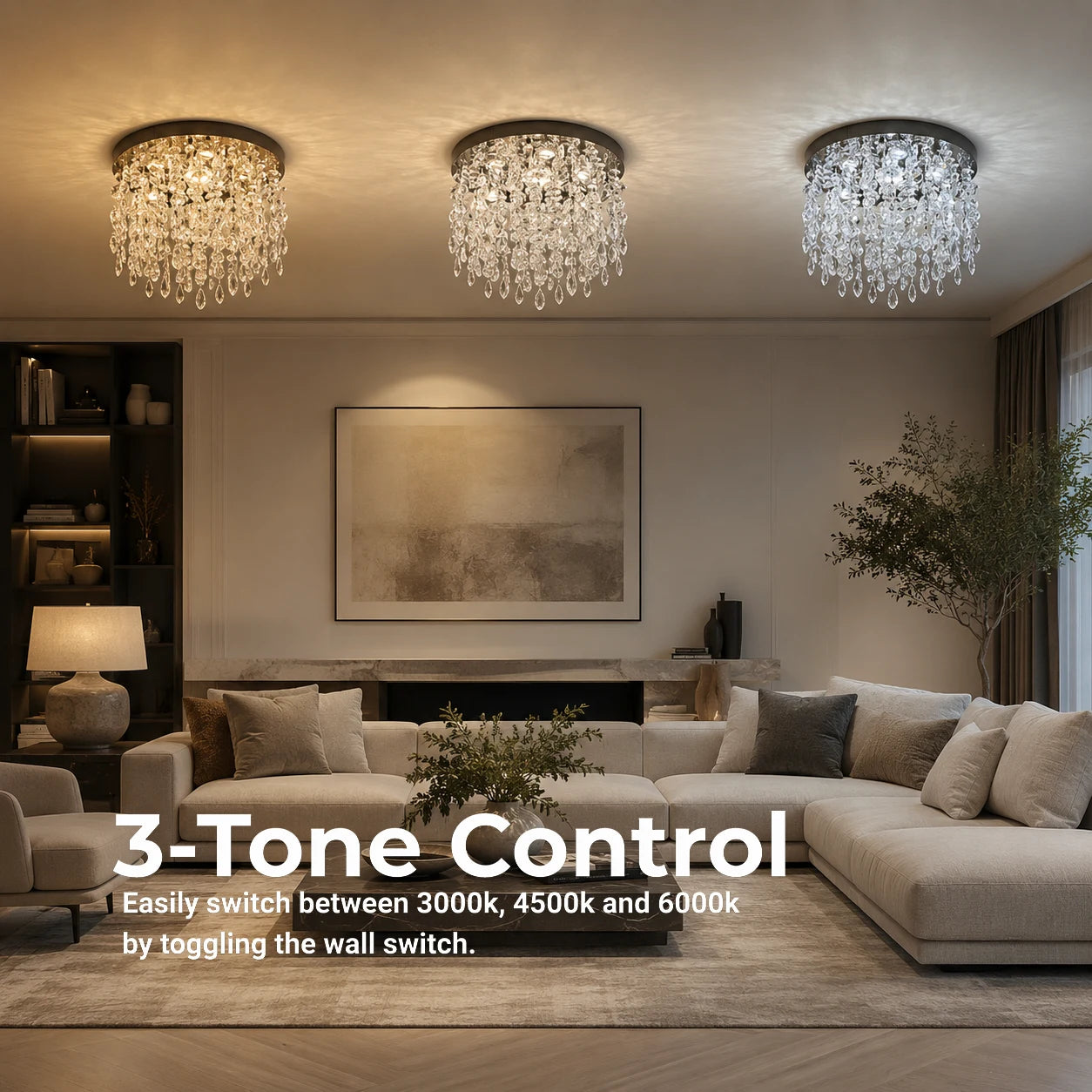 Kryształowy żyrandol LED LLC210/400CH okrągły, 22W, światło chłodne/ciepłe/neutralne, kryształ, błyszczący chrom - 01_LLC210-400CH.png