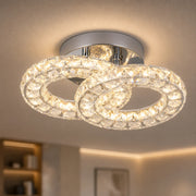 Lustra LED si cristal ZABINA 25W, 2 Cercuri, lumina Rece/Calda/Neutra, Crom Lucios - 02_LT062CR.png