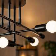 Klasyczny modernistyczny żyrandol Octa, 8x E27, czarny, nowoczesny design, metal, bez klosza - 02_LC360-8BK.png