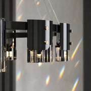 Candelabru Modern, Valmontreux Largo, 8xG9, Diametru 80cm, Negru si Cristale Cenusii, Inaltime Reglabila, Metal si Cristal - 03_CM360-800BK.png