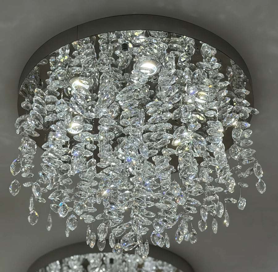 Kryształowy żyrandol LED LLC210/400CH okrągły, 22W, światło zimne/ciepłe/neutralne, kryształ, błyszczący chrom - 03_LLC210-400CH.png