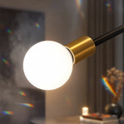 Żyrandol modernistyczny Gentile, 4x E27, czarno-złoty, nowoczesny design - 04_LC362-4BKGD.png