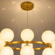 Żyrandol komorowy LOFT, 15x G9, białe złoto, metal, regulowana wysokość, nowoczesny - 04_LC802-15GD.png