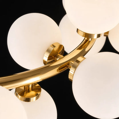 Lustra LOFT Chamber, 25x G9, Alb Auriu, Metal, Inaltime Reglabila, Modern - 03_LC802-25GD.png