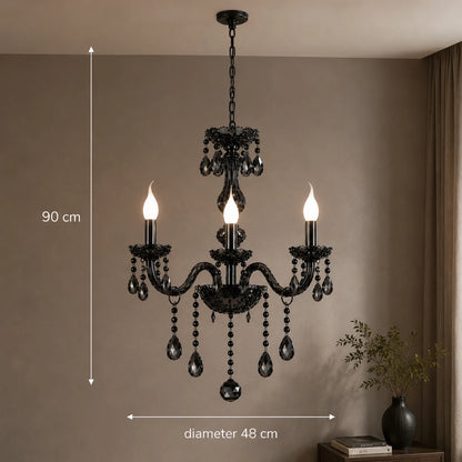 Żyrandol kryształowy ALNWICK Eleganza, 5xE14, średnica 48cm, czarny, regulowana wysokość - 05_CC125-5BK.png