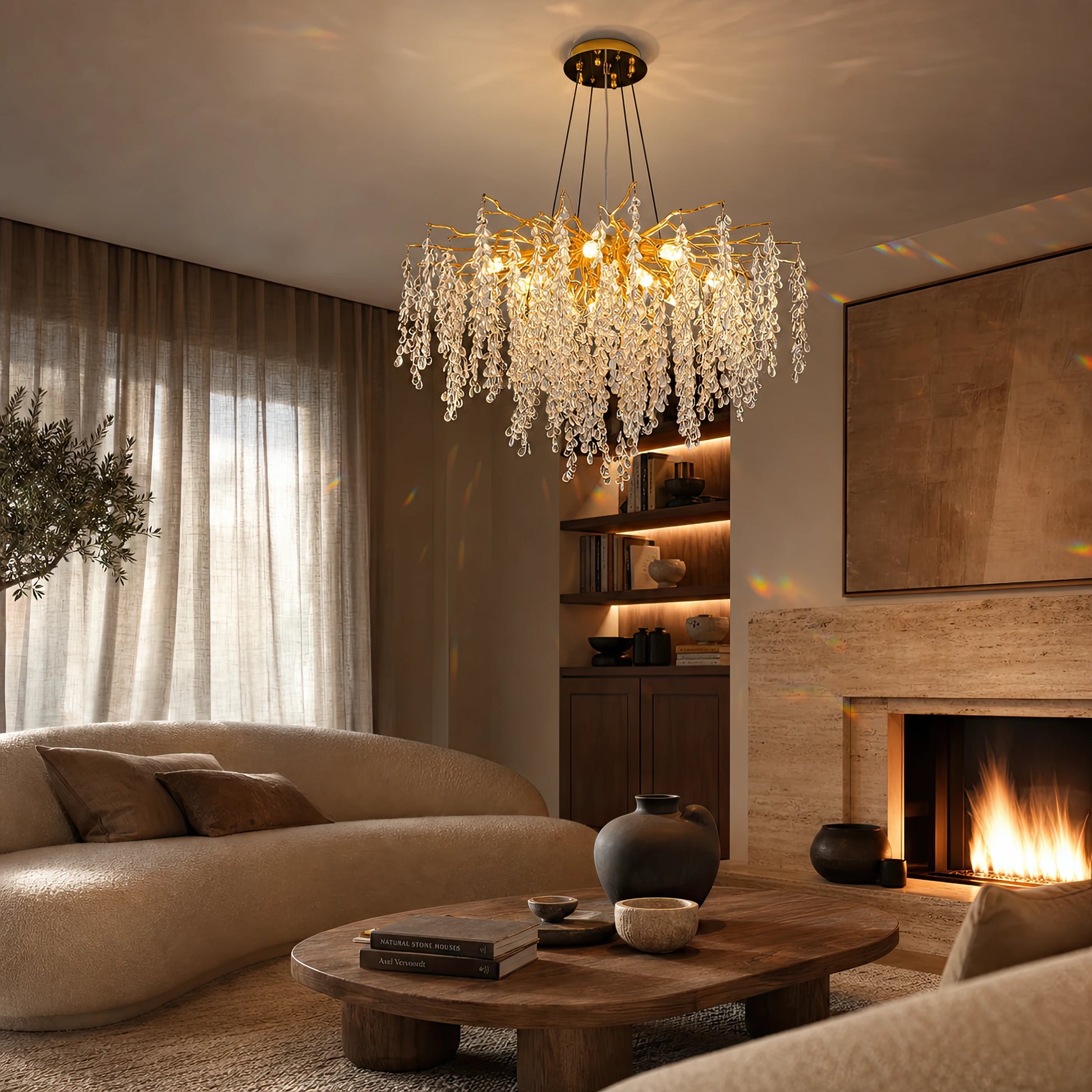 Candelabru Cristal WALTZ Cascade, 9x G9, Auriu, 80cm, Inaltime Reglabila - 06_CC331-80.png