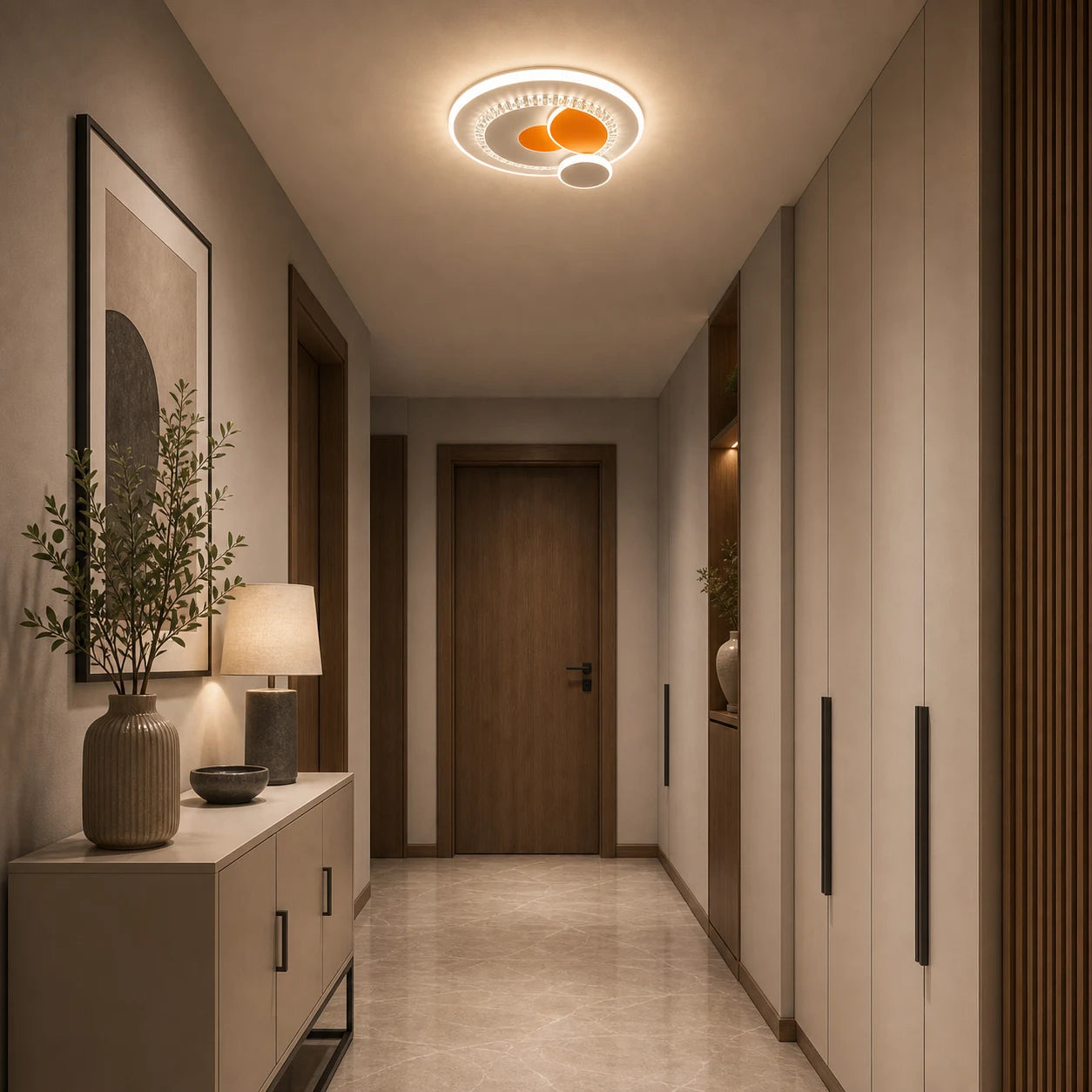 Żyrandol LED z kryształem HELIOX, 40W, 4 koła, światło zimne/ciepłe/neutralne, biały - 06_LL653-300OR.png