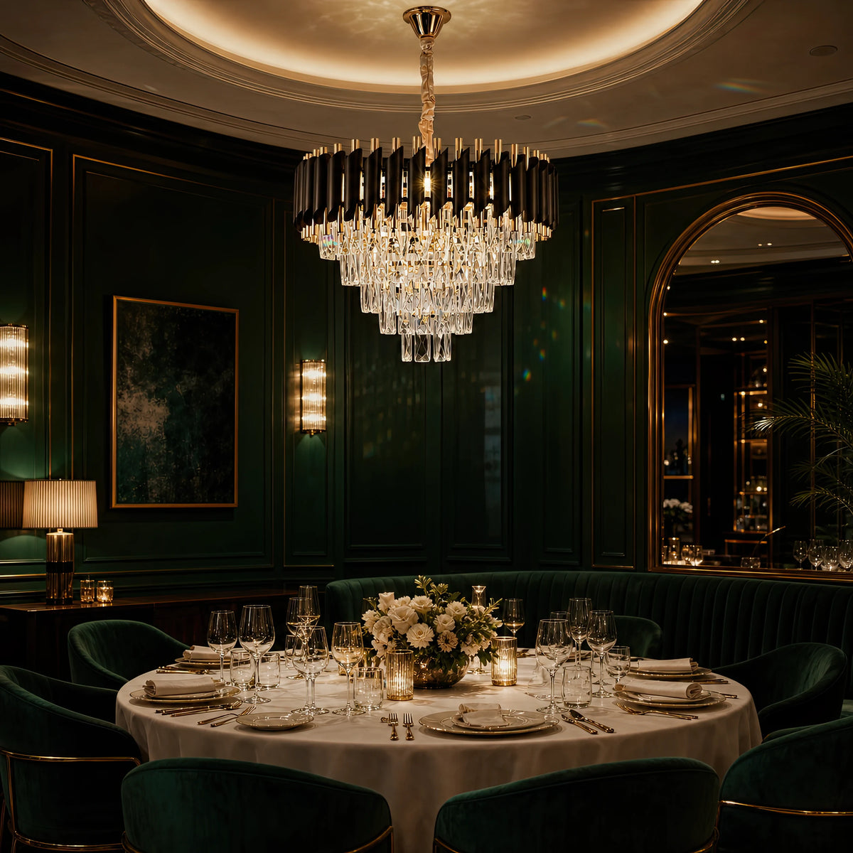 Żyrandol Kryształowy VERSAILLES Elegance 8x E14, średnica 50cm, złoty, regulowana wysokość - 10_CC900-500GD.png