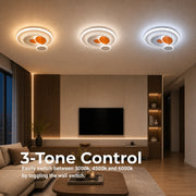 Żyrandol LED z kryształem HELIOX, 40W, 4 koła, światło zimne/ciepłe/neutralne, biały - 10_LL653-300OR.png