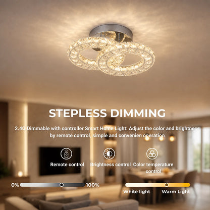 Lustra LED si cristal ZABINA 25W, 2 Cercuri, lumina Rece/Calda/Neutra, Crom Lucios - 10_LT062CR.png