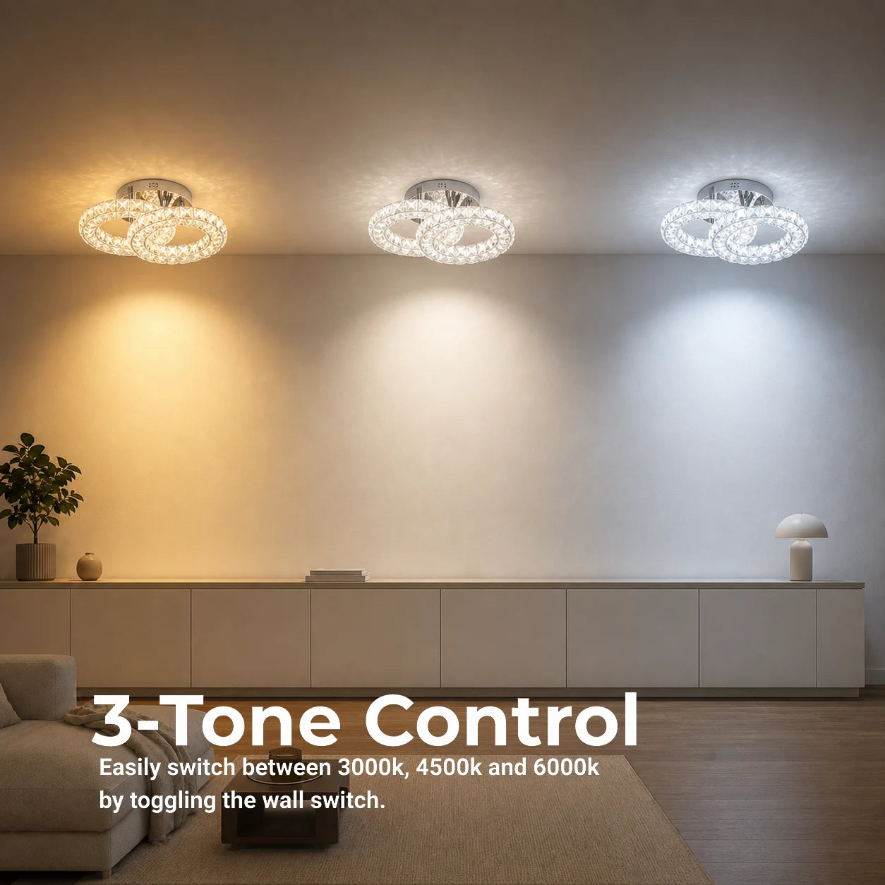 Lustra LED si cristal ZABINA 25W, 2 Cercuri, lumina Rece/Calda/Neutra, Crom Lucios - 11_LT062CR.png
