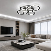 Żyrandol LED z pilotem i kryształem NOVA ROTONDA RGB 145W, 6 kółek, światło zimne/ciepłe/neutralne, możliwość przyciemniania, czarny - 11_LT073-6BK.png