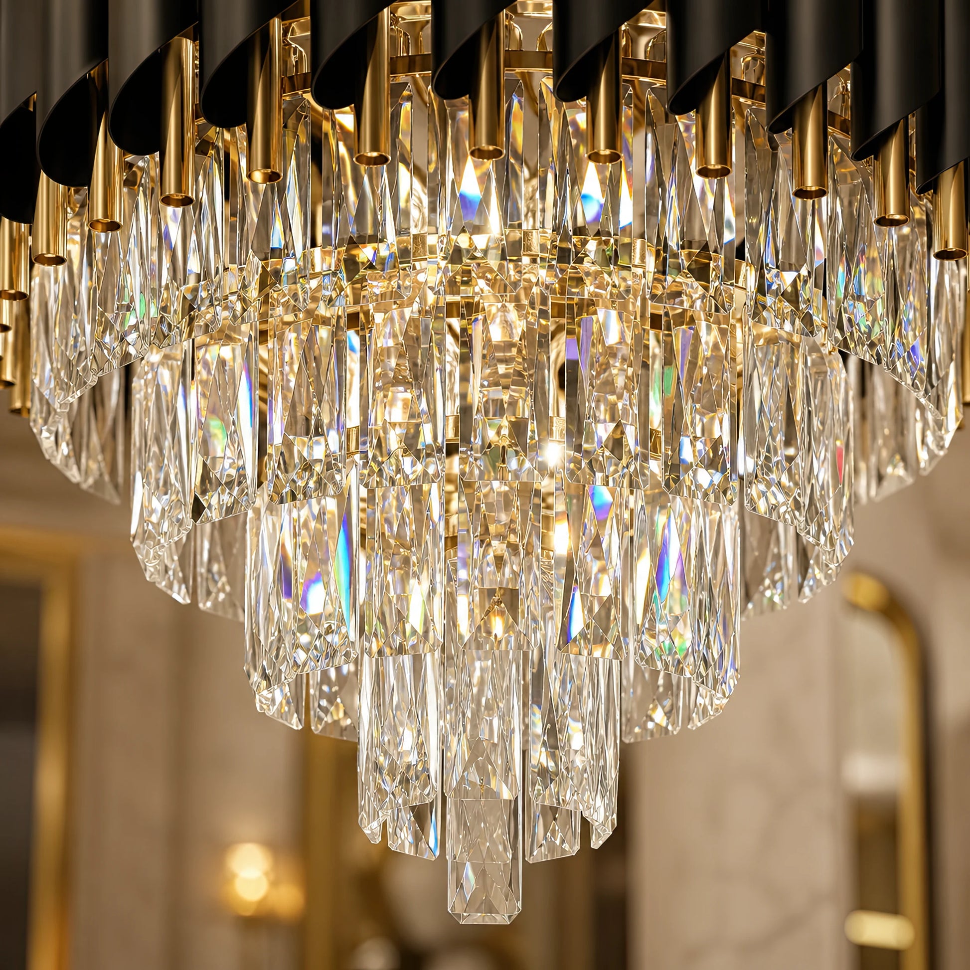 Żyrandol Kryształowy VERSAILLES Eleganza 8x E14, średnica 50cm, złoty, regulowana wysokość - 13_CC900-500GD.png