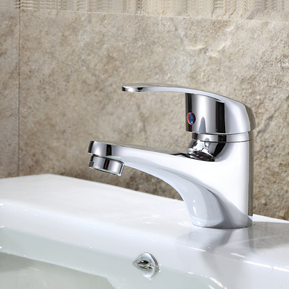 Bateria umywalkowa, stop, chrom, LV001