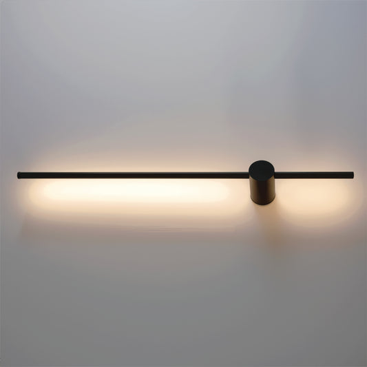 Angelique LED Kinkiet 24W Czarny Biały