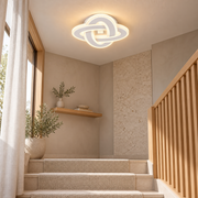 Żyrandol LED CRINELLA 45W, średnica 23cm, światło zimne/ciepłe/neutralne, biały
