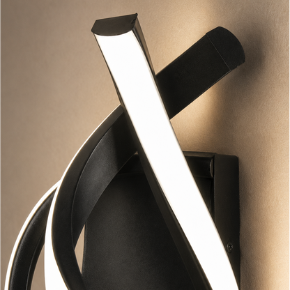 Aplica LED Reid 13W, Lumina Rece/Calda/Neutra, Negru Aplice de Interior Default Title Alessandro Design