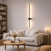 Angelique LED Kinkiet 24W Czarny Biały