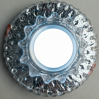 ORBITA LED Spot, 5W, Okrągły, Zimne Światło + RGB, Biały, Żywiczny i Szklany Spot LED Domyślny Tytuł Alessandro Design