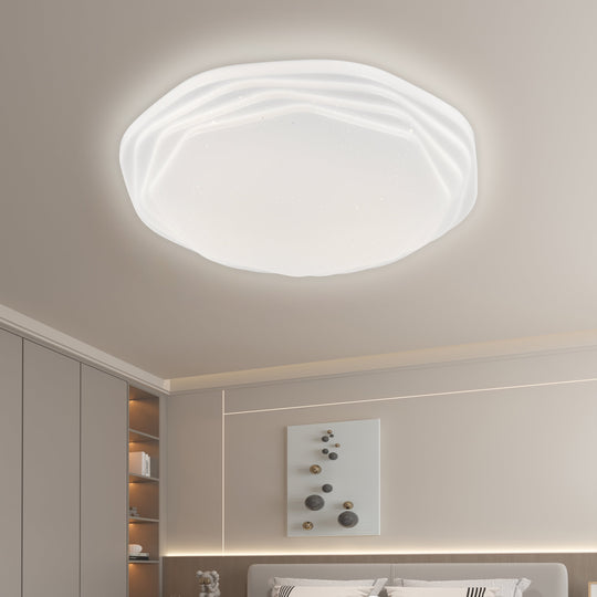 Lampa sufitowa LED 23 cm, 22W, 3000K / 4000K / 6000K, biała, metalowa i akrylowa Lampy sufitowe LED Domyślny tytuł Alessandro Design
