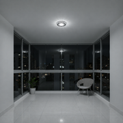 ORBITA LED Spot, 5W, Okrągły, Zimne Światło + RGB, Biały, Żywiczny i Szklany Spot LED Domyślny Tytuł Alessandro Design