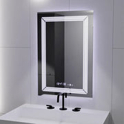 LUDA LED prostokątna 60x80cm Wnezia Motion Blowlow Marcellow Dimable zegar system rozprzestrzeniania