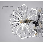 Crystal żyrandol Peterhof Eleganza, 13xg4, średnica 49 cm, czarny