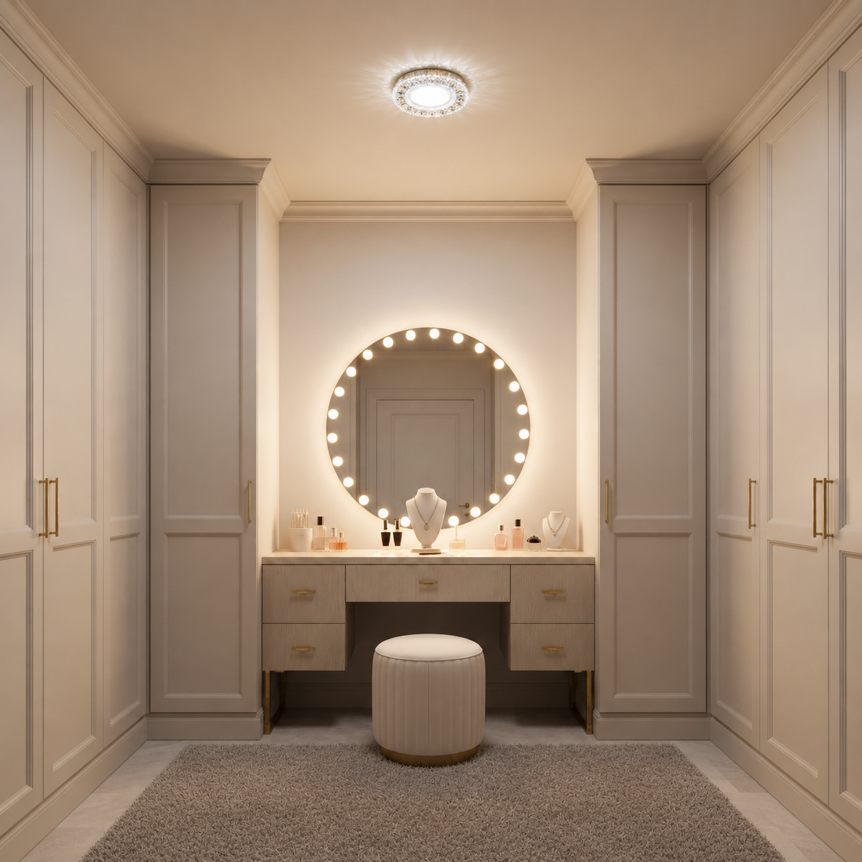 ORBITA LED Spot, 5W, Okrągły, Zimne Światło + RGB, Biały, Żywiczny i Szklany Spot LED Domyślny Tytuł Alessandro Design