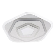 Żyrandol LED NEXA 3D 40W, średnica 23cm, światło zimne/ciepłe/neutralne, biały