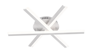 Żyrandol LED z pilotem ZOE, 40 W, światło zimne/ciepłe/neutralne, ściemnialny, biały