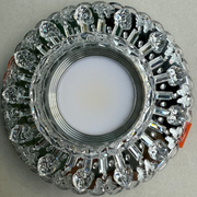 ORBITA LED Spot, 5W, Okrągły, Zimne Światło + RGB, Biały, Żywiczny i Szklany Spot LED Domyślny Tytuł Alessandro Design