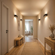 Kinkiet zewnętrzny LED Ellis, 6 W, 6 źródeł światła, ciepłe światło, czarny