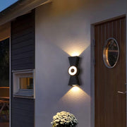 Han Outdoor LED Kinkiet, 12W, Metal, Czarny