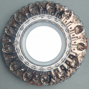 ORBITA LED Spot, 5W, Okrągły, Zimne/Ciepłe Światło, Antyczny Brąz, Żywica i Szkło Spot LED Domyślny Tytuł Alessandro Design