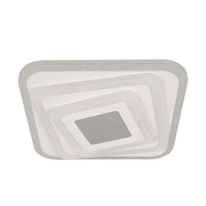 Żyrandol LED NEXA 3D 45W, kwadratowy, światło zimne/ciepłe/neutralne, biały