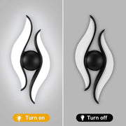 Kinkiet LED do użytku zewnętrznego i wewnętrznego, 4 źródła x 1W, IP65, ABS, Czarny, 3000K