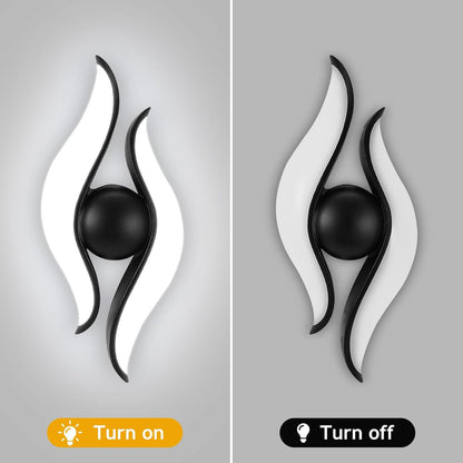 Kinkiet LED do użytku zewnętrznego i wewnętrznego, 4 źródła x 1W, IP65, ABS, Czarny, 3000K