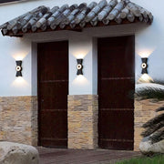 Han Outdoor LED Kinkiet, 12W, Metal, Czarny