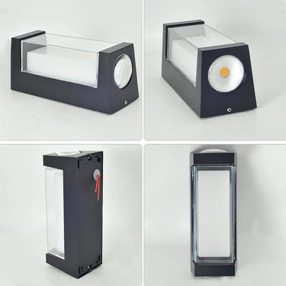 Kinkiet zewnętrzny LED AX150BK 7W Czarny