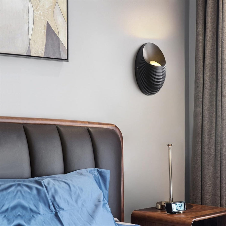 Kinkiet zewnętrzny Raisa, 18W, 3000K, czarny