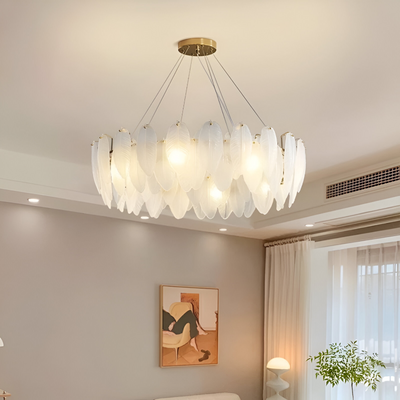 VAUX-LE-VICOMTE Eleganza Crystal Chandelier, 5x E14, średnica 42cm, złoty, regulowana wysokość
