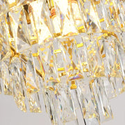 Żyrandol kryształowy VERSAILLES Eleganza 7x E14, średnica 49 cm, lśniące złoto i biel, regulowana wysokość