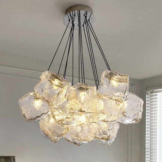 Żyrandol ECOLUCE MODERN, kula, 13xE27, regulowana wysokość, chromowane nowoczesne żyrandole Domyślny tytuł Alessandro Design