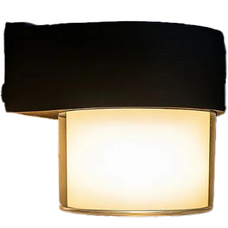 Kinkiet zewnętrzny LED MIRA, 1 źródło światła, ciepłe światło, czarny