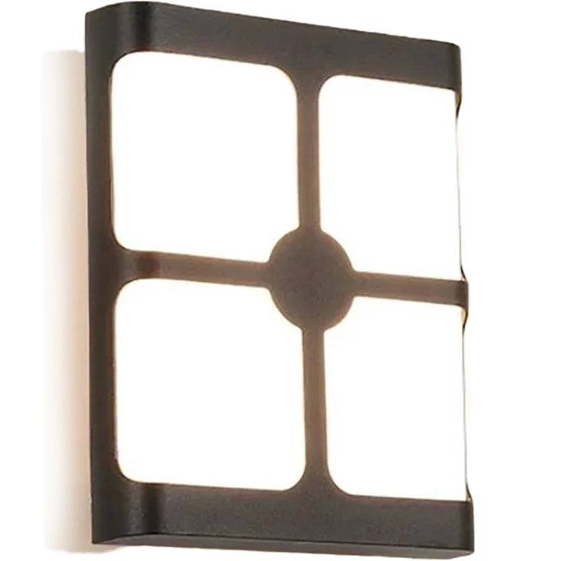 Zewnętrzny kinkiet LED Timeea, 18W, czarny, 3000K