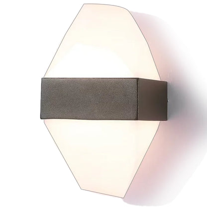 Zewnętrzny kinkiet LED ICEBERG 10W Metal IP65 Czarny